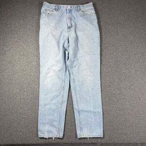 Vintage J.Crew Oarsman Relaxed Jeans Mens 36X32 Light Blue Denim Distressed